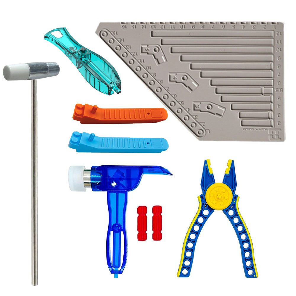 3D Printing Xenomorph - อิฐของเล่นแผ่นวัด Building Blocks คีมคลิป Remover แหนบค้อนเครื่องมือ