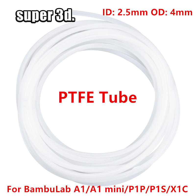 3D Printing Bambu Lab A1 - ท่อ PTFE Bambu Lab ขนาด 1/2/50