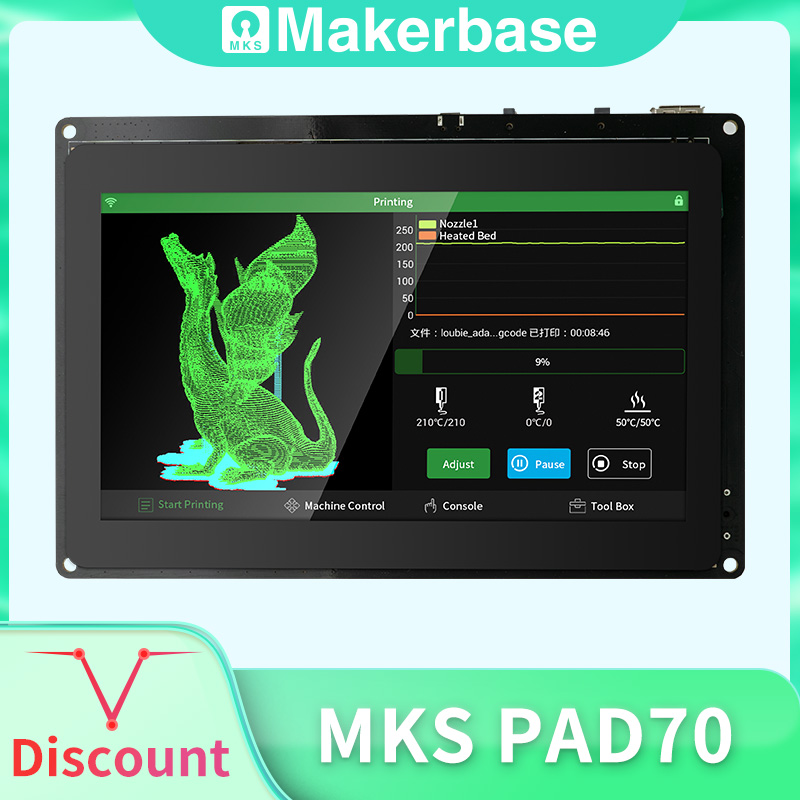 3D Printing Online - Makerbase MKS Pad7 capacitive สมาร์ทจอแสดงผล 7.0