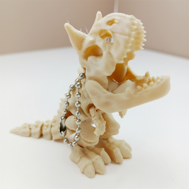 3D Printing Gif - โมเดลโครงกระดูกไทแรนโนซอรัส เร็กซ์ที่พิมพ์ด้วยระบบ 3 มิติ – ข้อต่อหมุนได้,