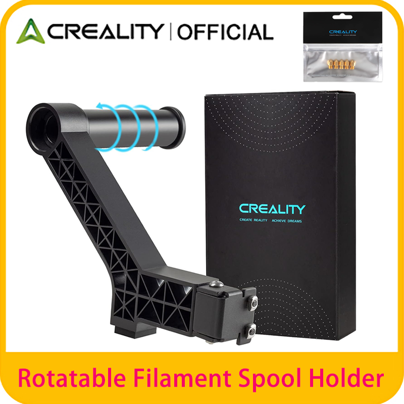 Abs Filament Spool - ที่วางหลอดเส้นใยสำหรับเครื่องพิมพ์สามมิติ Creality ใช้ได้กับเส้นใย PLA, ABS, PETG