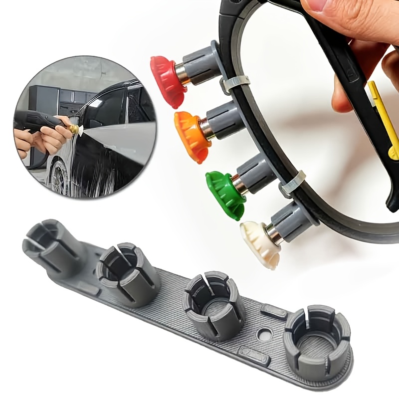 3D Printing Holder - ที่เก็บหัวฉีดล้างรถแบบเสียบเร็ว 1/4 นิ้ว ผลิตด้วยเทคโนโลยี 3D พิมพ์