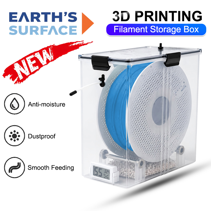 Enclosure 3D Printing - กล่องเก็บเส้นพลาสติกสำหรับเครื่องพิมพ์ 3 มิติ แบบแห้ง พร้อมระบบลมร้อน ป้องกันความชื้น
