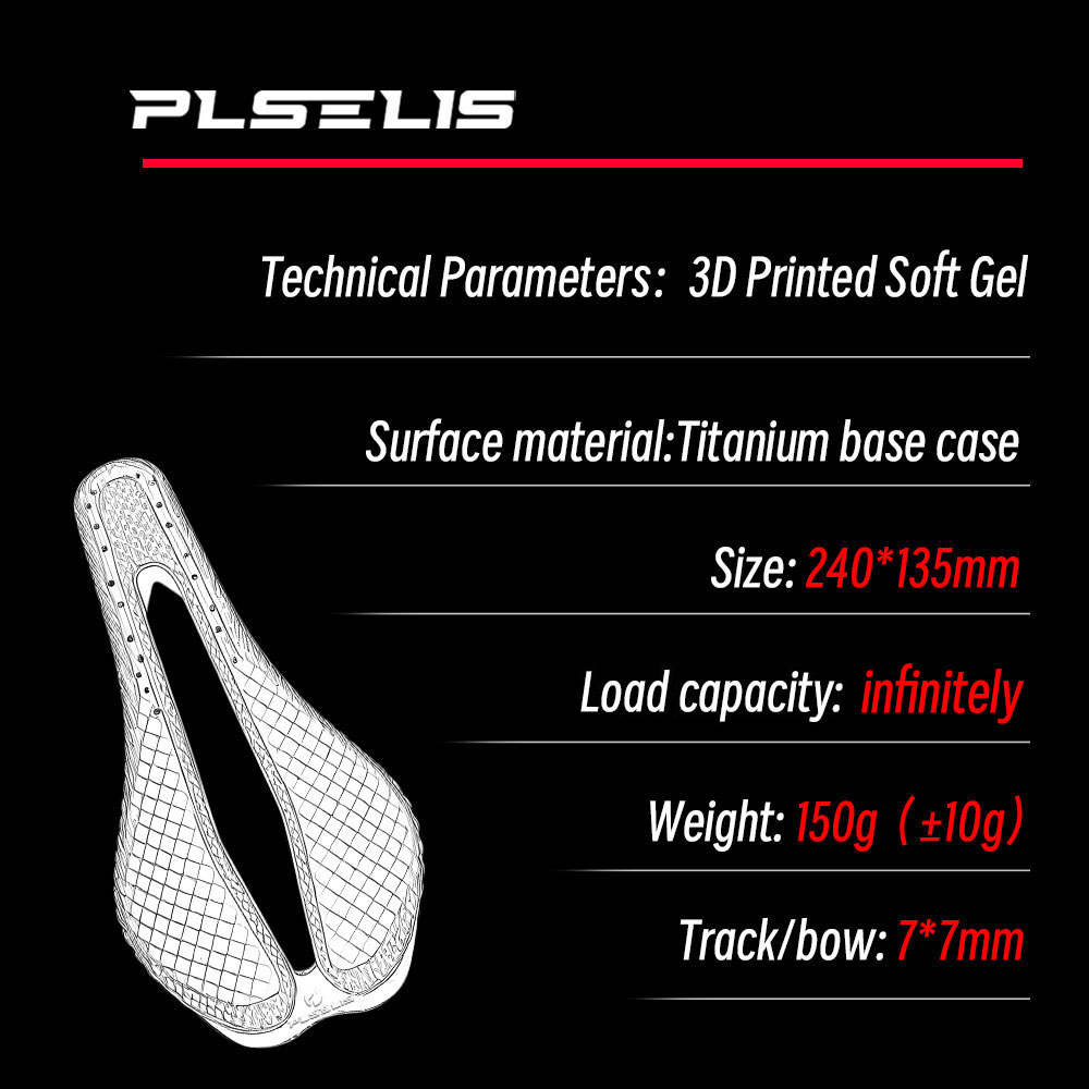 เบาะรองนั่งจักรยาน PLSELIS แบบ - 3D Printing Titanium บทวิจารณ์และราคา