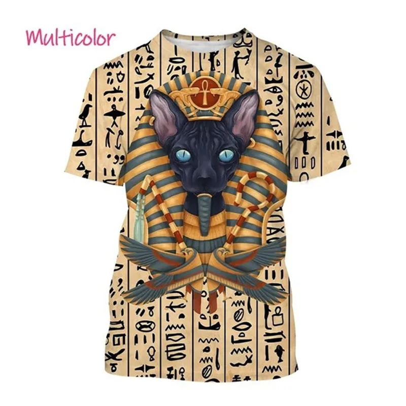 เสื้อยืดพิมพ์ลาย3D ฟาโรห์แบบให - 3D Printing Online บทวิจารณ์และราคา