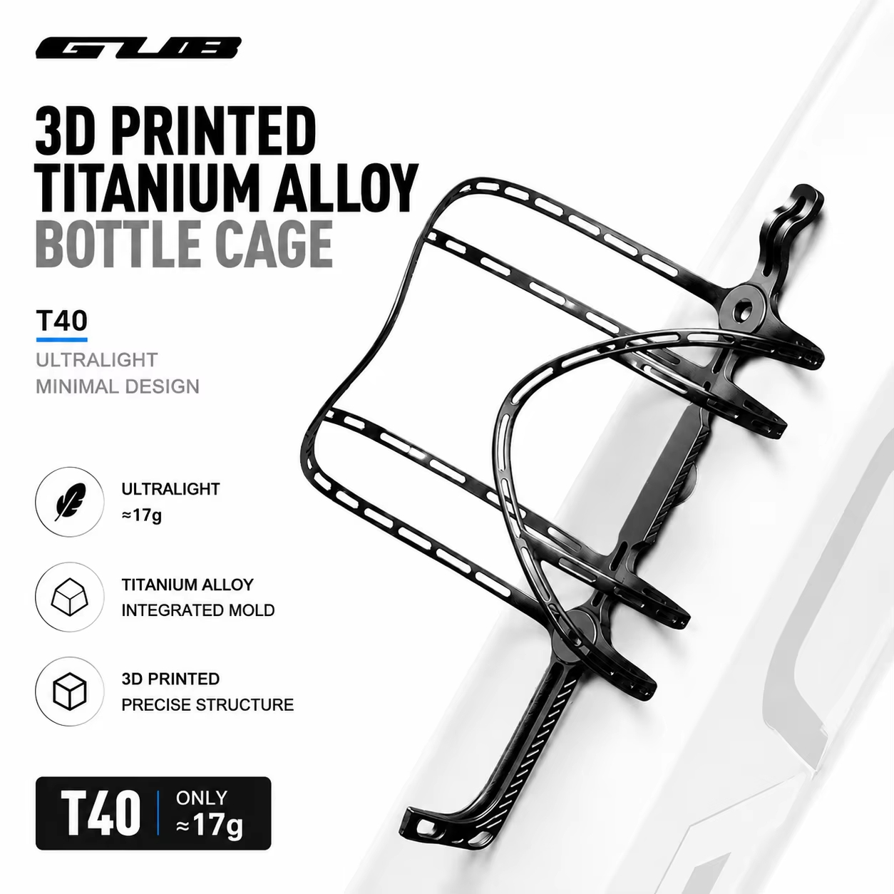 ที่ยึดขวดน้ำจักรยาน GUB T40 ทำ - 3D Printing Titanium บทวิจารณ์และราคา