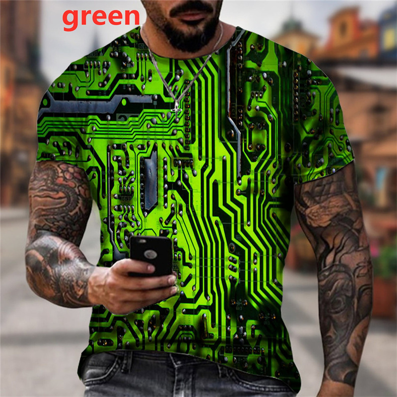 เสื้อยืดไดอะแกรมวงจรประมวลผลซี - 3D Printing Diagram บทวิจารณ์และราคา