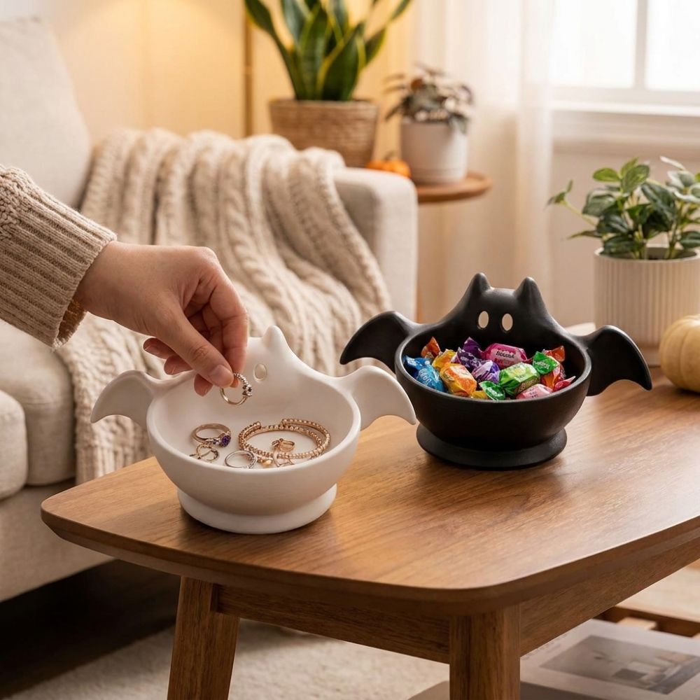 ชามเก็บของรูปค้างคาวพิมพ์ 3 มิ - 3D Printing Ghosting บทวิจารณ์และราคา