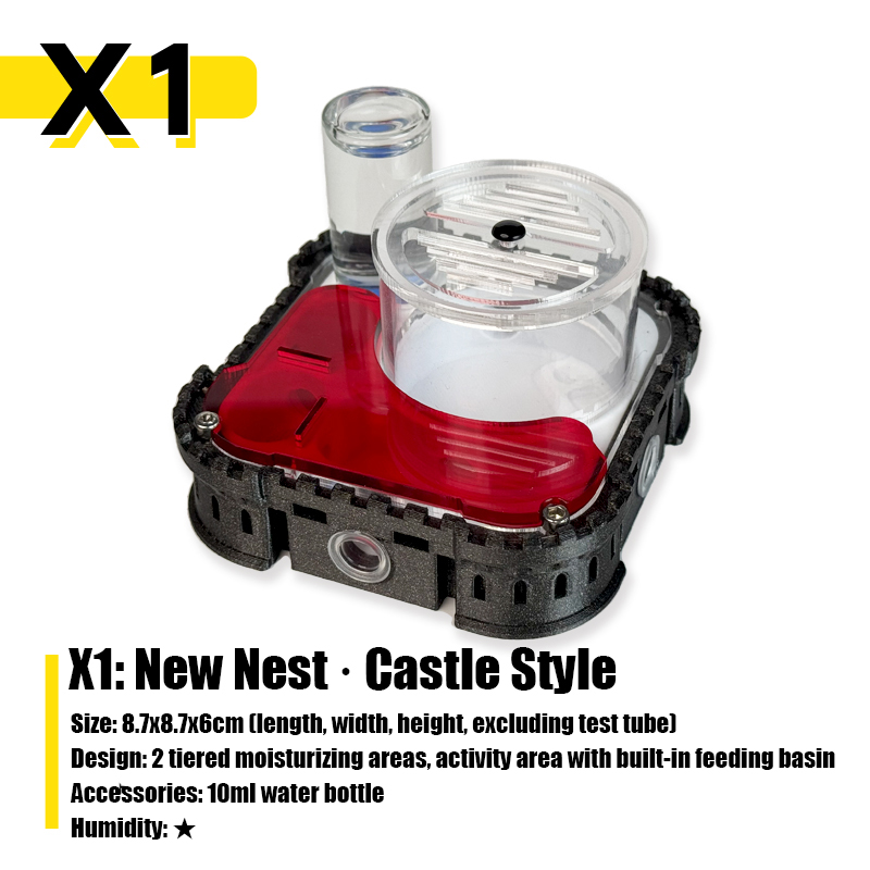 รังมดหลังแบบใหม่ ซีรีส์ X1 ผลิ - 3D Printing Online บทวิจารณ์และราคา