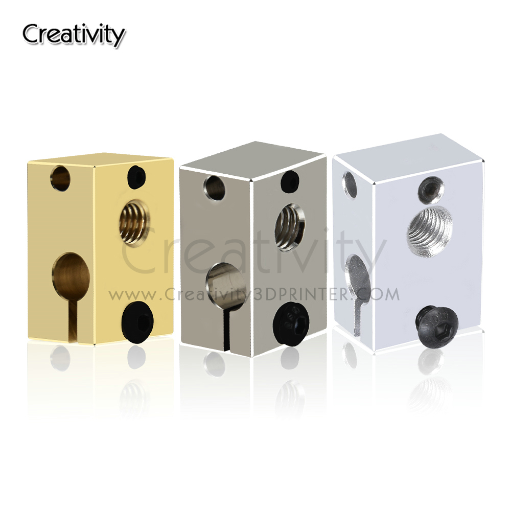 แผ่นทำความร้อน V6 PT100 ชุบทอง - 3D Printing Titanium บทวิจารณ์และราคา