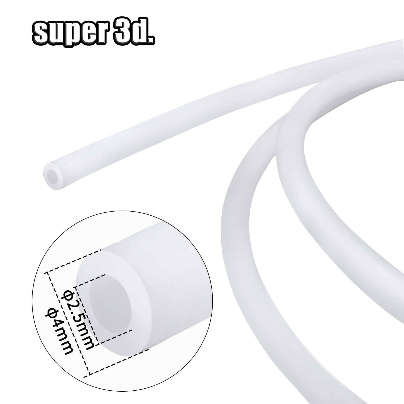 ท่อ PTFE Bambu Lab ขนาด 1/2/50 - 3D Printing Bambu Lab A1 บทวิจารณ์และราคา