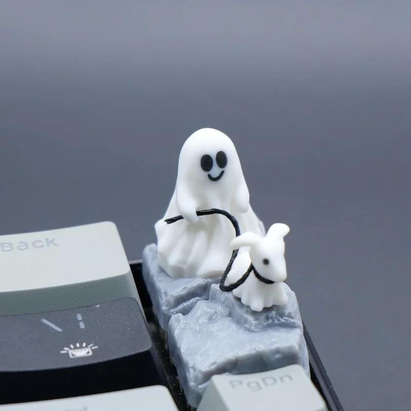 Ghost Puppy เรซิ่น Keycap Cust - 3D Printing Ghosting บทวิจารณ์และราคา