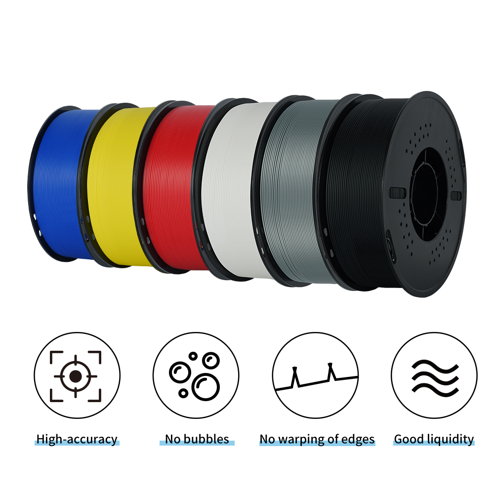 KINGROON เส้นใยพิมพ์ 3D ABS ขน - Abs Filament Spool บทวิจารณ์และราคา
