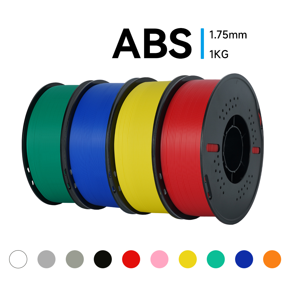 KINGROON เส้นใยพิมพ์ 3D ABS ขน - Abs Filament Spool บทวิจารณ์และราคา