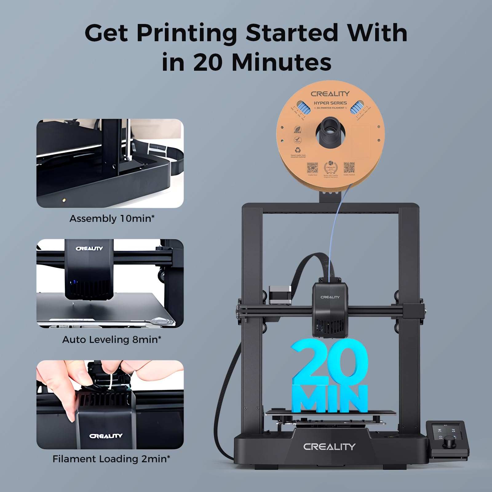 เครื่องพิมพ์3D แบบ Ender-3 Cre - 3D Printing Online บทวิจารณ์และราคา