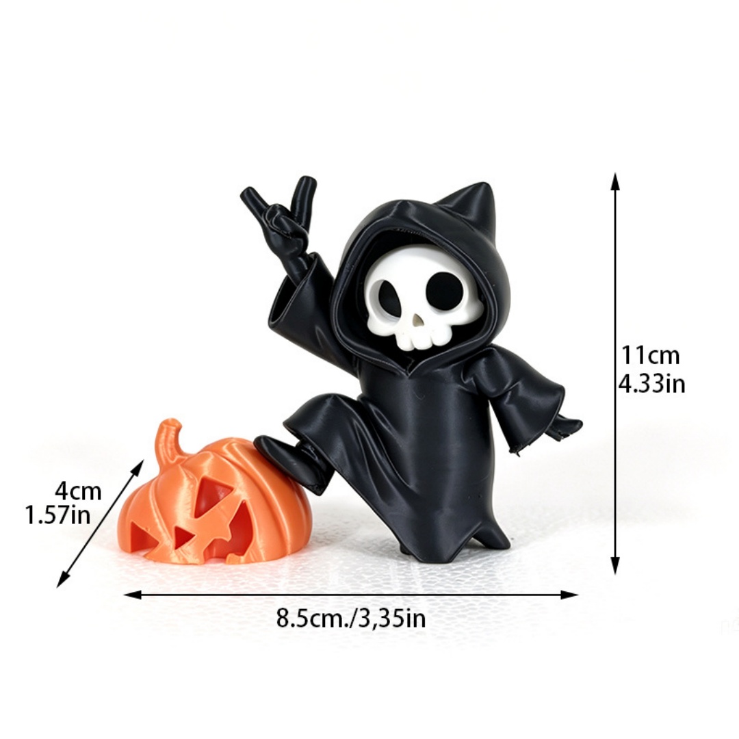 ฟิกเกอร์แมวหูแหลมยมทูตฮาโลวีน  - 3D Printing Ghosting บทวิจารณ์และราคา