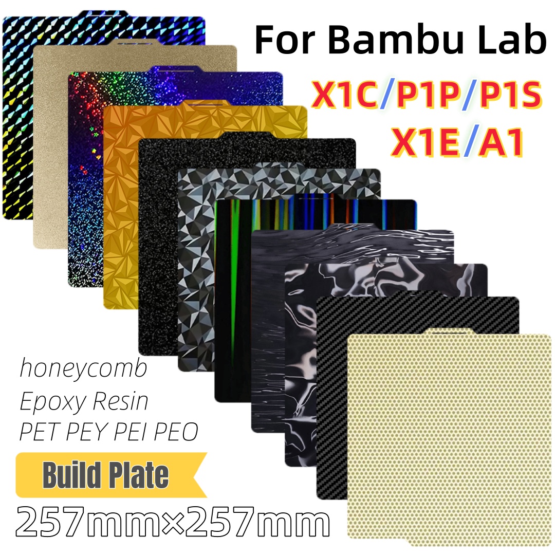 สร้างแผ่น 257x257 ฤดูใบไม้ผลิเ - 3D Printing Bambu Lab A1 บทวิจารณ์และราคา