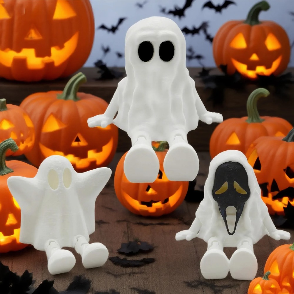 โมเดลตกแต่งฮาโลวีนแบบพิมพ์ 3 ม - 3D Printing Ghosting บทวิจารณ์และราคา