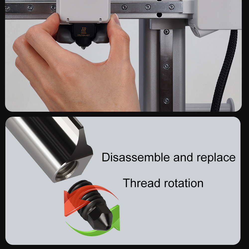 0.2/0.4/0.6/0.8 มม.สําหรับ Bam - 3D Printing Bambu Lab A1 บทวิจารณ์และราคา