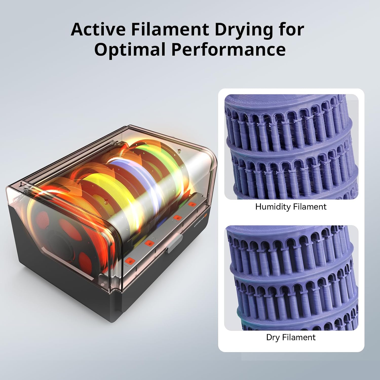 การพิมพ์หลากสีอัจฉริยะสำหรับเค - 3D Printing Filament บทวิจารณ์และราคา