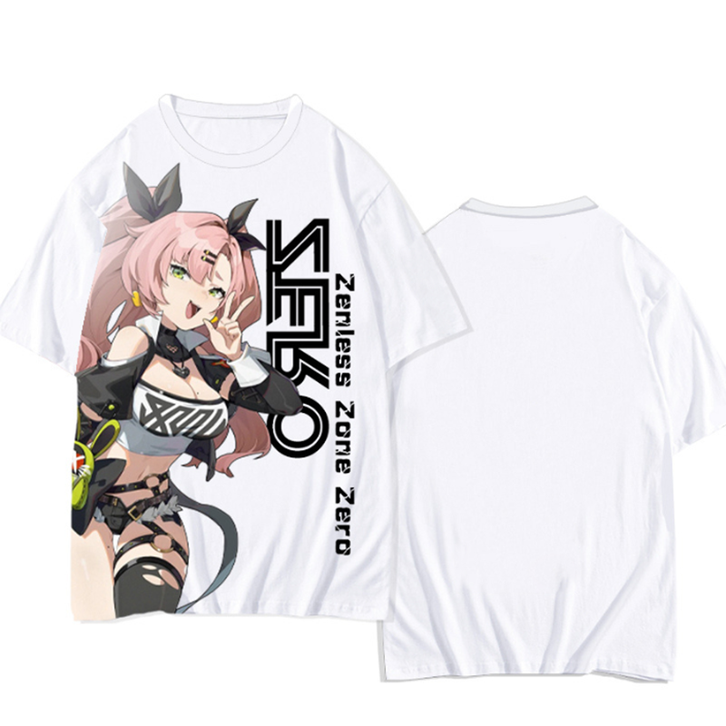 เสื้อยืดลายอนิเมะเกม Zenless Z - 3D Printing Zone บทวิจารณ์และราคา