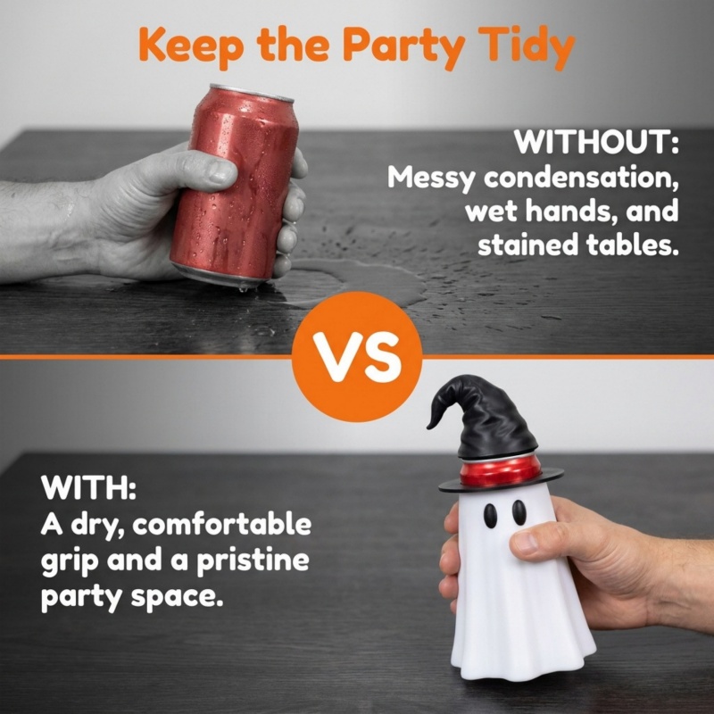 ที่วางกระป๋องเครื่องดื่มรูปผีฮ - 3D Printing Ghosting บทวิจารณ์และราคา