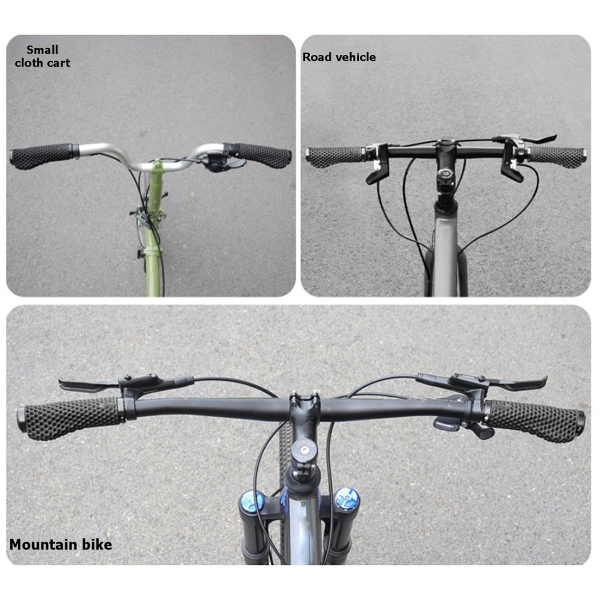 A61P MTB จักรยานแฮนด์จับแบบรัง - 3D Printing Plastic บทวิจารณ์และราคา