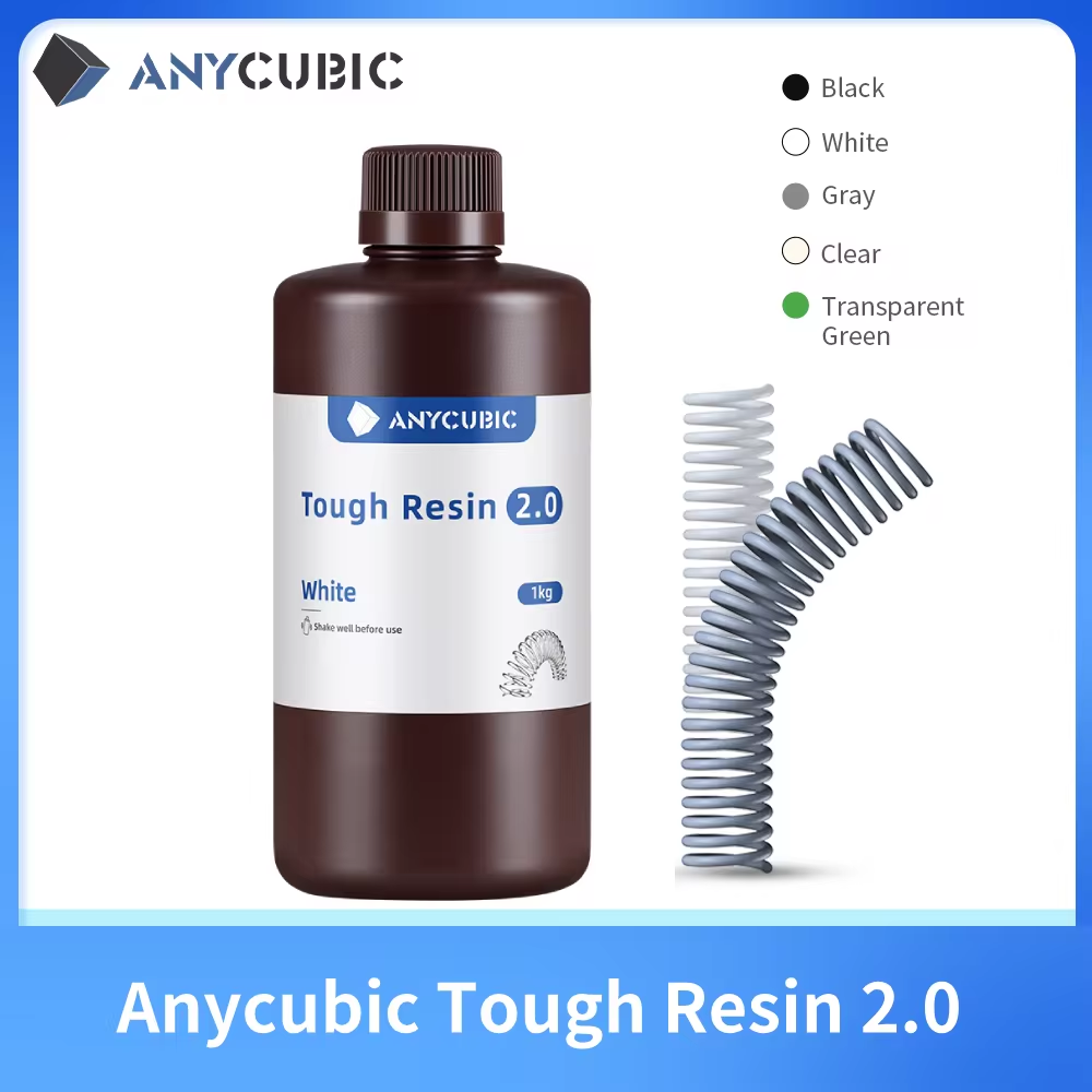 Anycubic ยืดหยุ่น Tough เรซิ่น - 3D Printing House Machine บทวิจารณ์และราคา