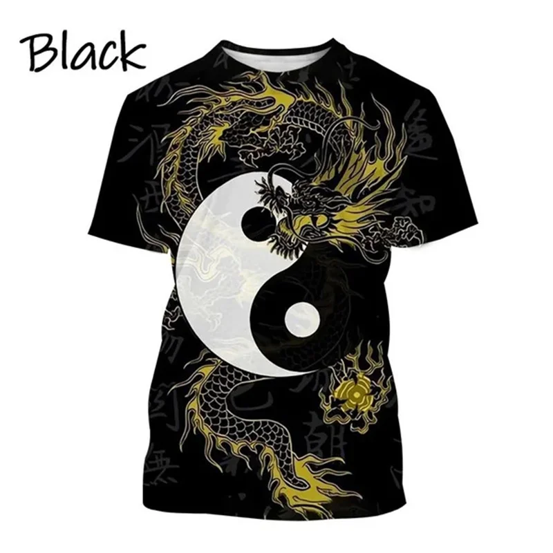 เสื้อยืดลายไทเก๊กจีนสำหรับผู้ช - 3D Printing Diagram บทวิจารณ์และราคา