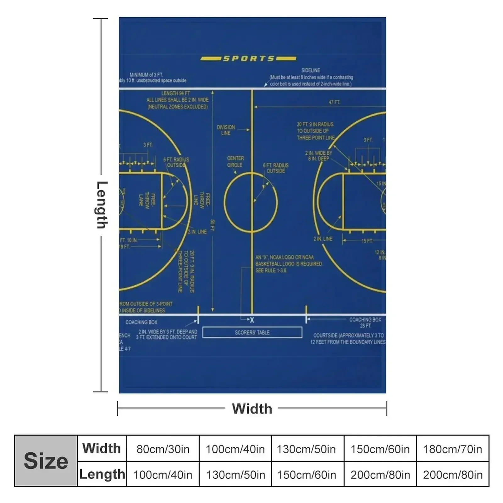 แผนผังสนามบาสเกตบอลของวิทยาลัย - 3D Printing Diagram บทวิจารณ์และราคา